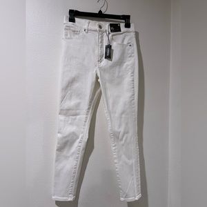 White Express Skinny High Rise Jeans
